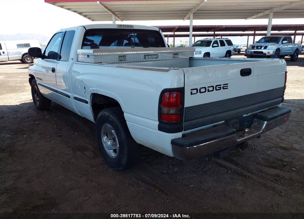 1998 DODGE RAM 1500 ST VIN: 3B7HC13Z4WG228498