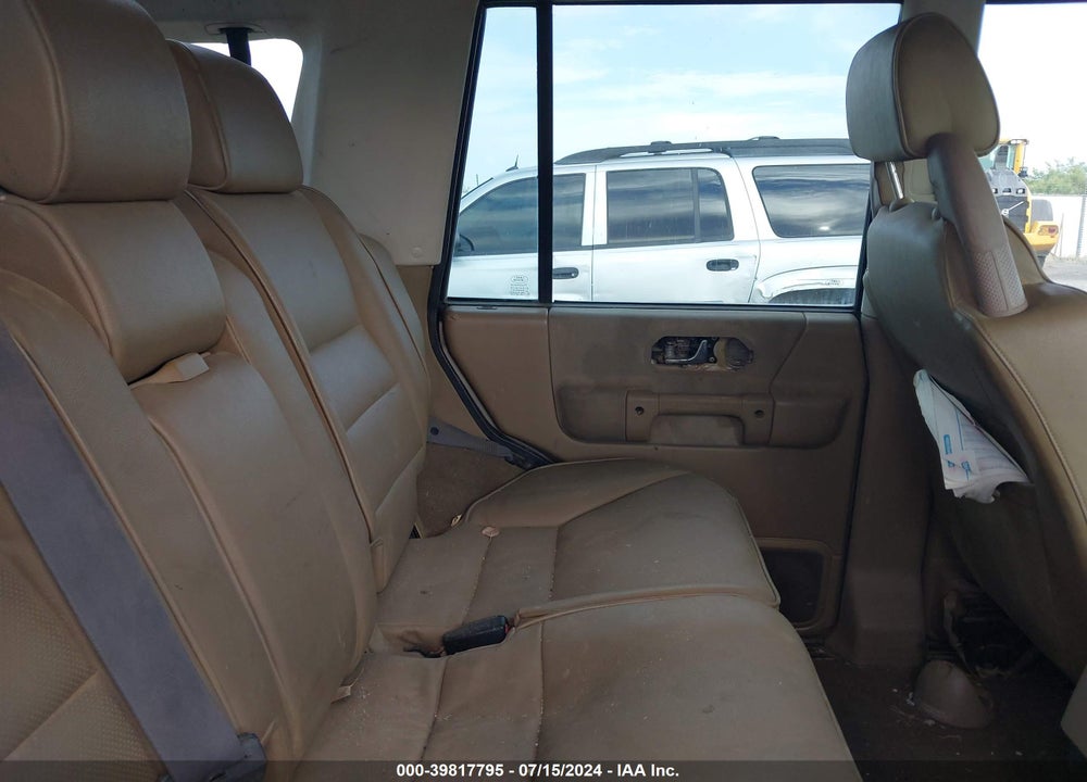 2002 LAND ROVER DISCOVERY SERIES II SD VIN: SALTL15492A739671