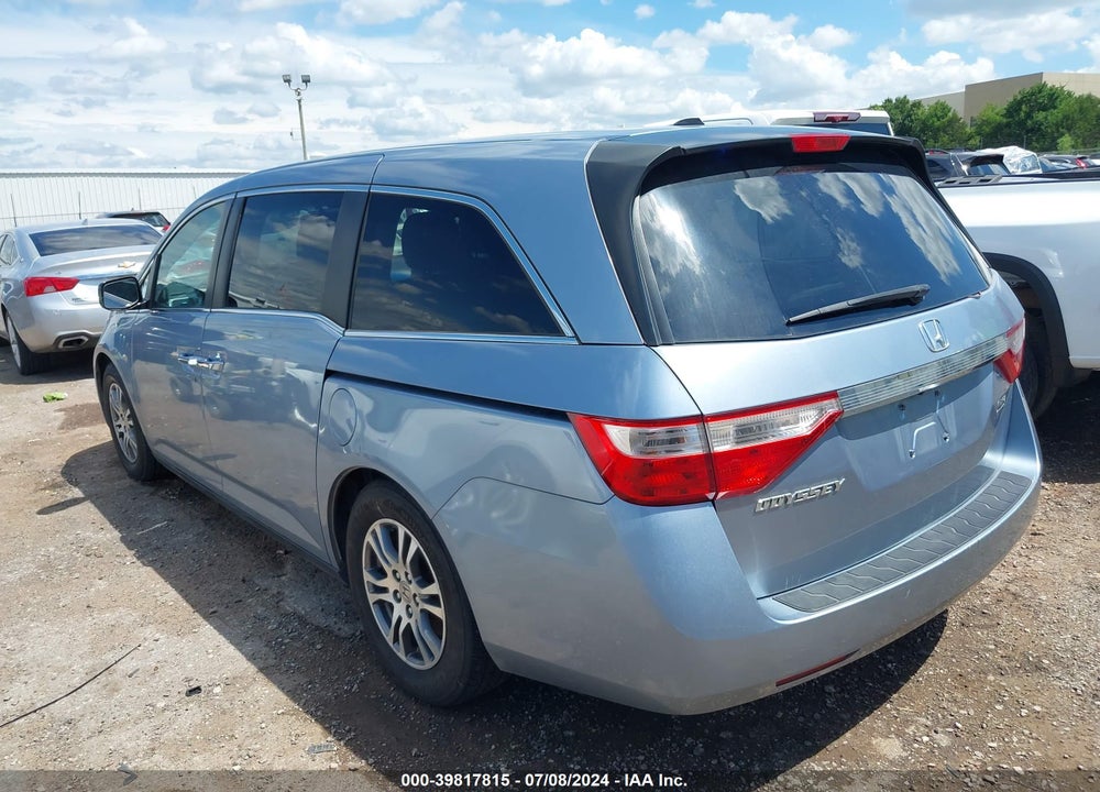2012 HONDA ODYSSEY EX-L VIN: 5FNRL5H61CB119380