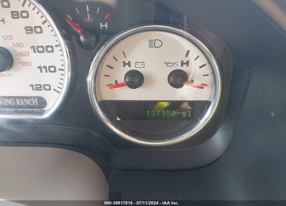 2007 FORD F-150 FX4/LARIAT/XLT VIN: 1FTPW14V87KC11843