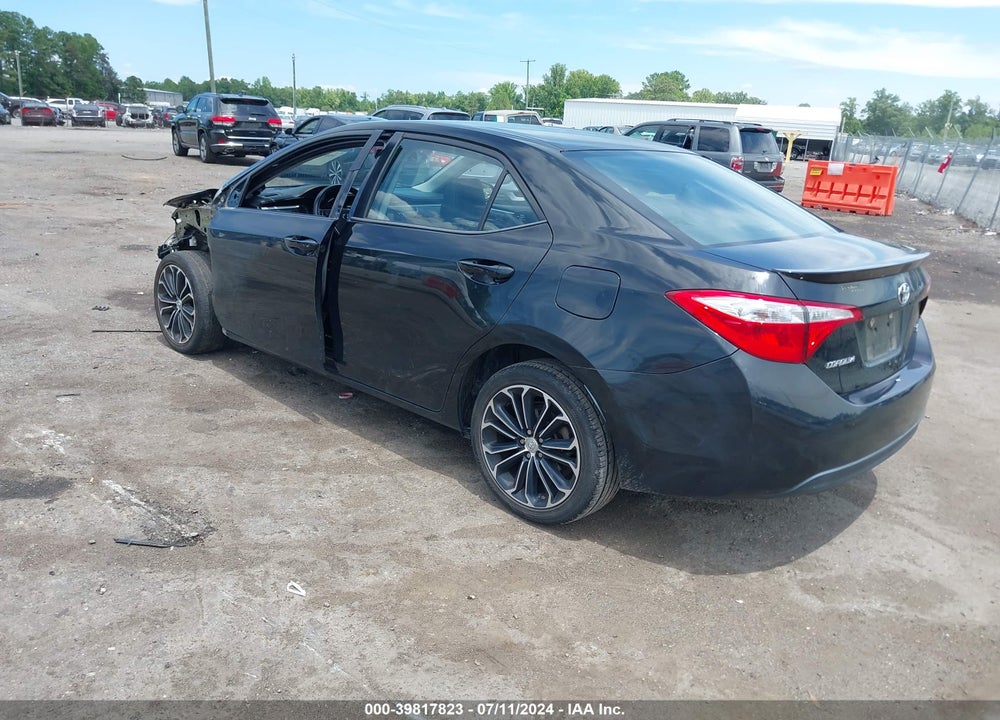 2016 TOYOTA COROLLA S PLUS VIN: 2T1BURHE3GC729577