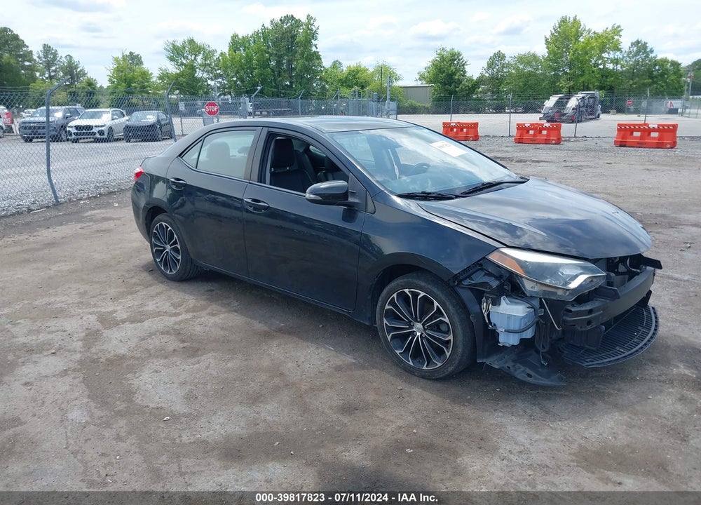 2016 TOYOTA COROLLA S PLUS VIN: 2T1BURHE3GC729577