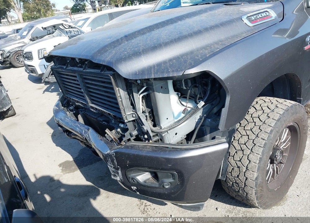 2022 RAM 3500 BIG HORN  4X4 8' BOX VIN: 3C63R3HL9NG175795