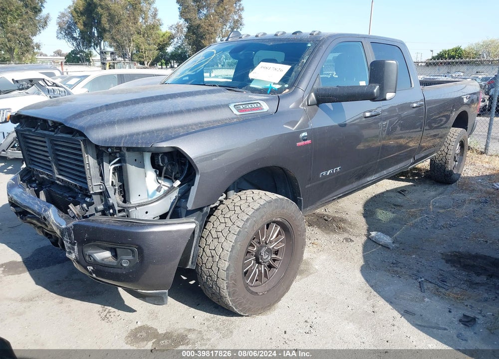 2022 RAM 3500 BIG HORN  4X4 8' BOX VIN: 3C63R3HL9NG175795