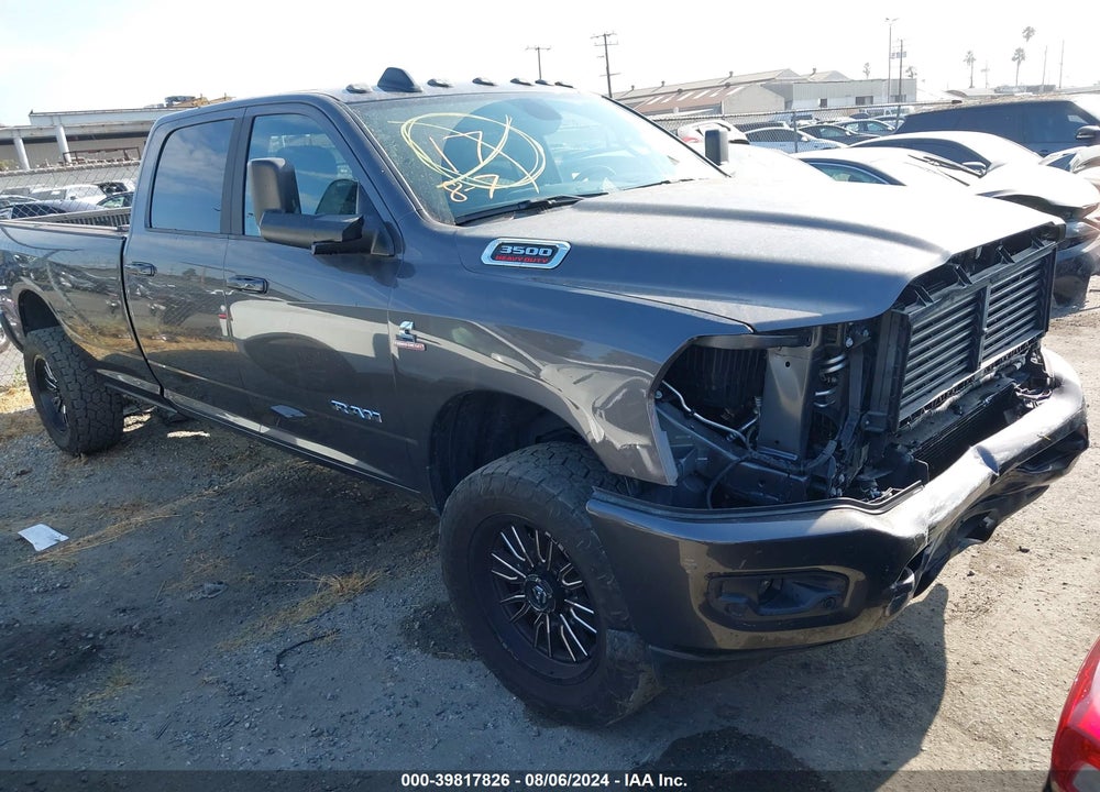 2022 RAM 3500 BIG HORN  4X4 8' BOX VIN: 3C63R3HL9NG175795