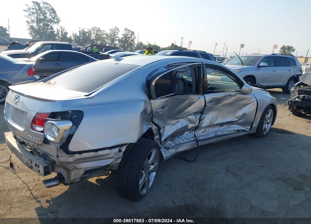 2007 LEXUS GS 350 VIN: JTHBE96S370014958