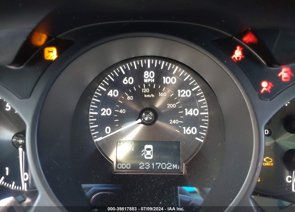 2007 LEXUS GS 350 VIN: JTHBE96S370014958