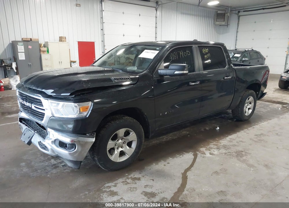 2019 RAM 1500 BIG HORN/LONE STAR 4X4 5'7 BOX VIN: 1C6SRFFT8KN638416