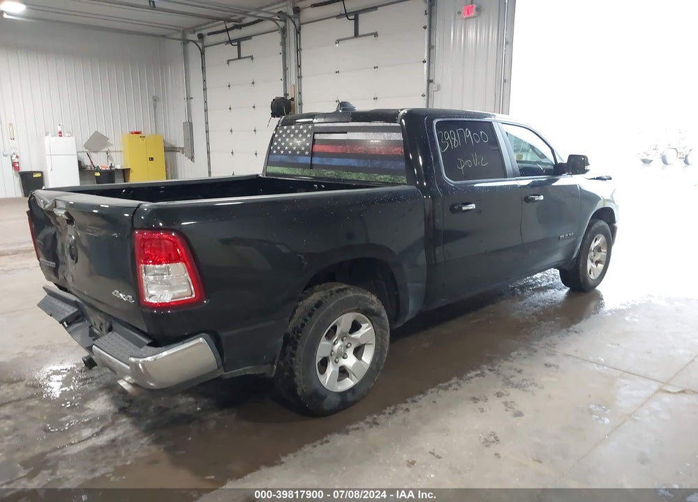 2019 RAM 1500 BIG HORN/LONE STAR 4X4 5'7 BOX VIN: 1C6SRFFT8KN638416
