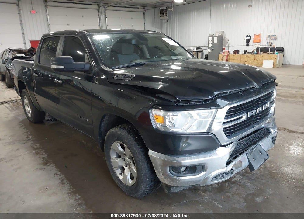 2019 RAM 1500 BIG HORN/LONE STAR 4X4 5'7 BOX VIN: 1C6SRFFT8KN638416