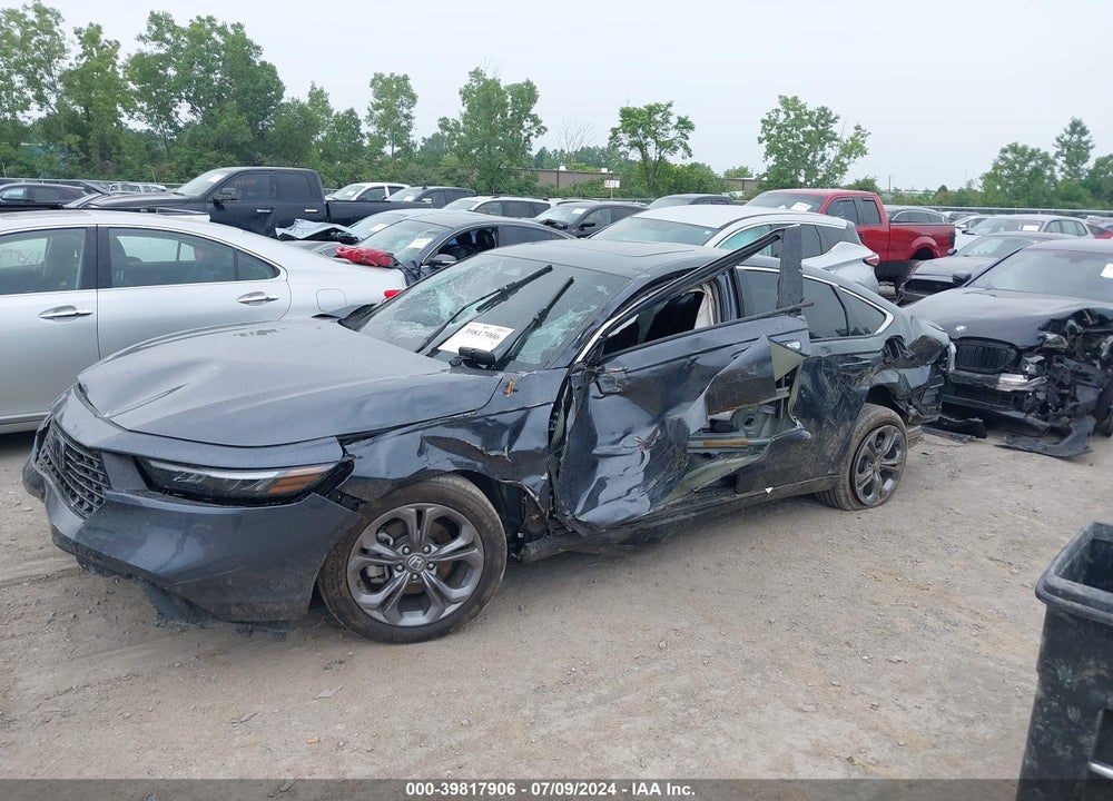 2024 HONDA ACCORD EX VIN: 1HGCY1F37RA045328