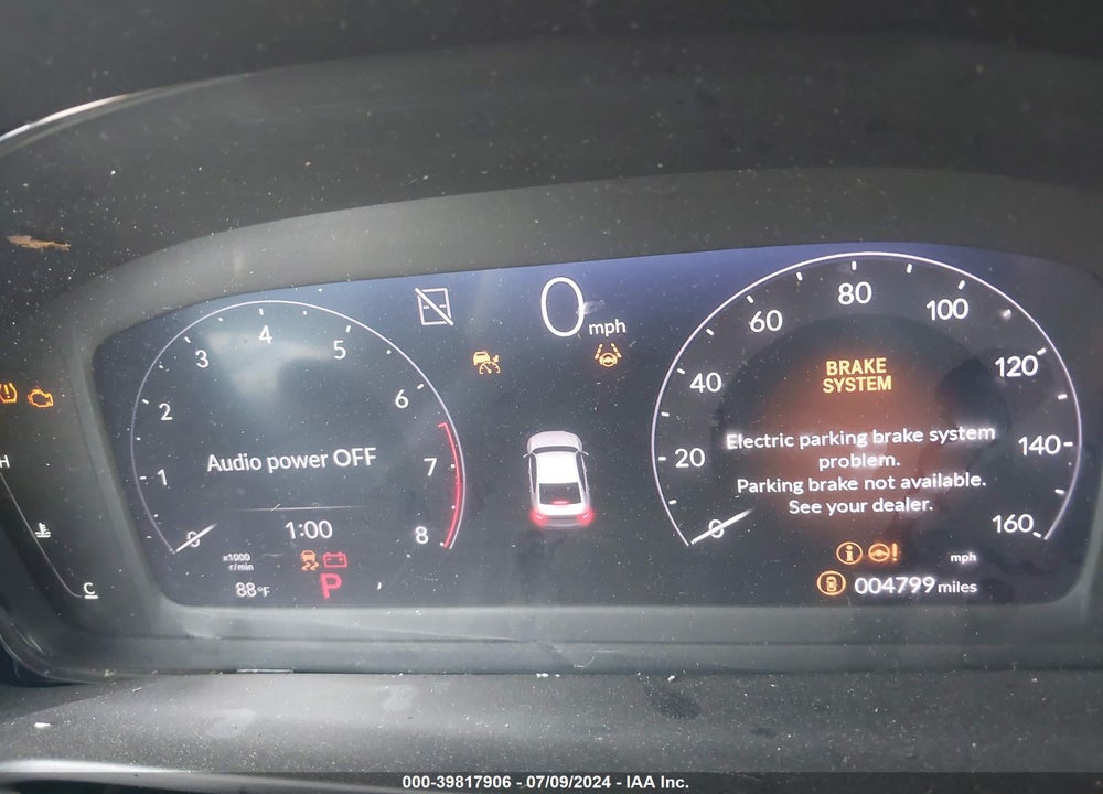 2024 HONDA ACCORD EX VIN: 1HGCY1F37RA045328