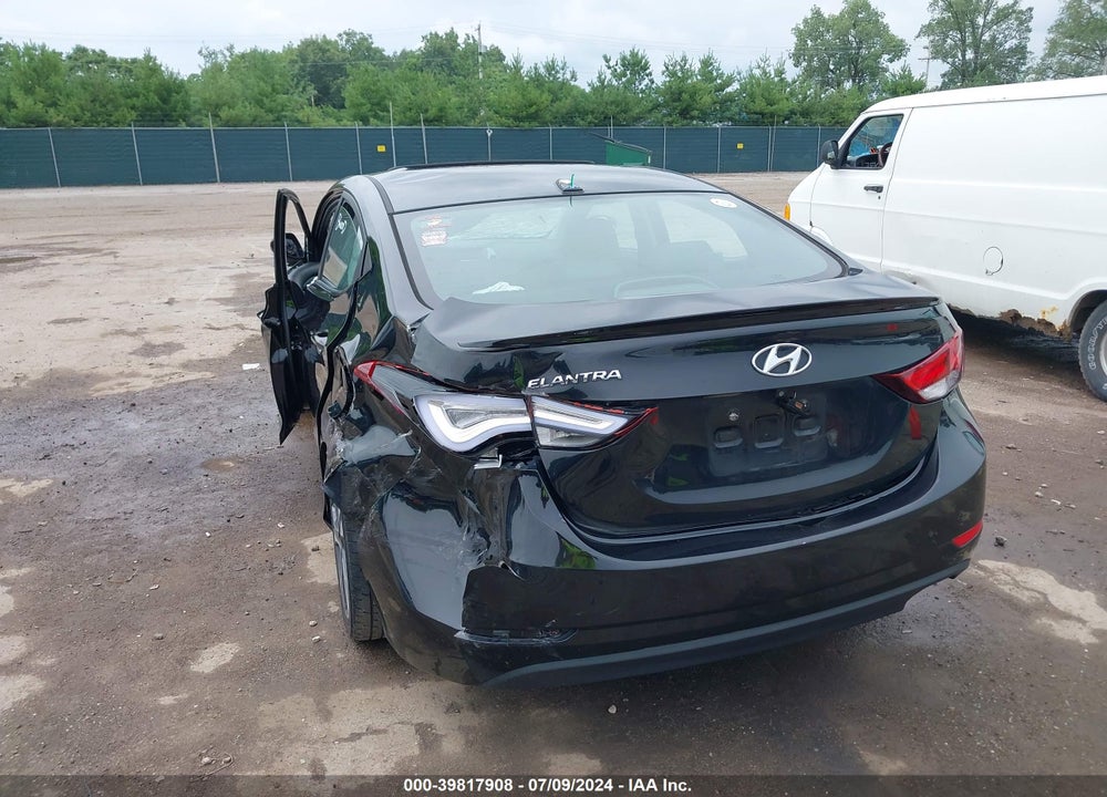 2015 HYUNDAI ELANTRA SPORT VIN: KMHDH4AH7FU249690