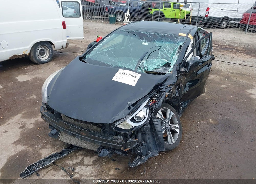 2015 HYUNDAI ELANTRA SPORT VIN: KMHDH4AH7FU249690