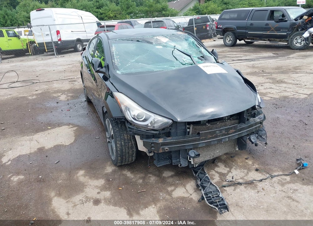 2015 HYUNDAI ELANTRA SPORT VIN: KMHDH4AH7FU249690