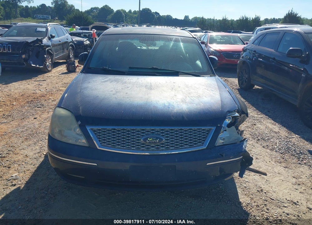 2007 FORD FIVE HUNDRED SEL VIN: 1FAHP27167G112026