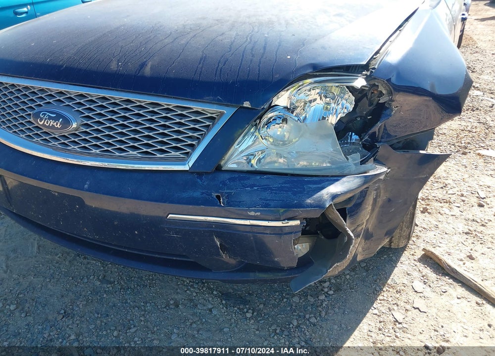 2007 FORD FIVE HUNDRED SEL VIN: 1FAHP27167G112026