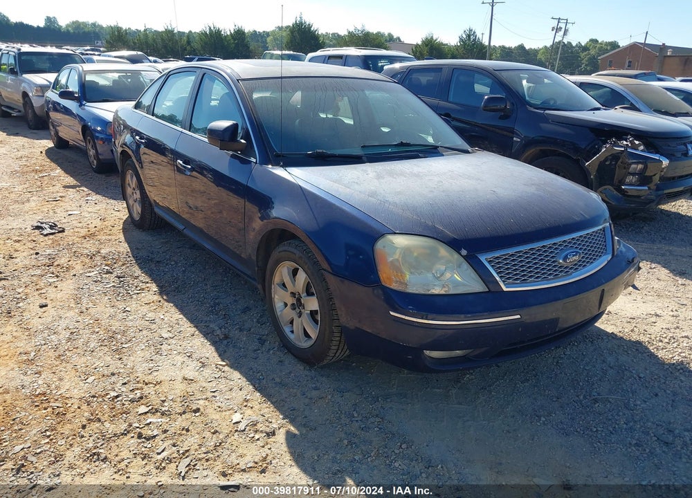 2007 FORD FIVE HUNDRED SEL VIN: 1FAHP27167G112026