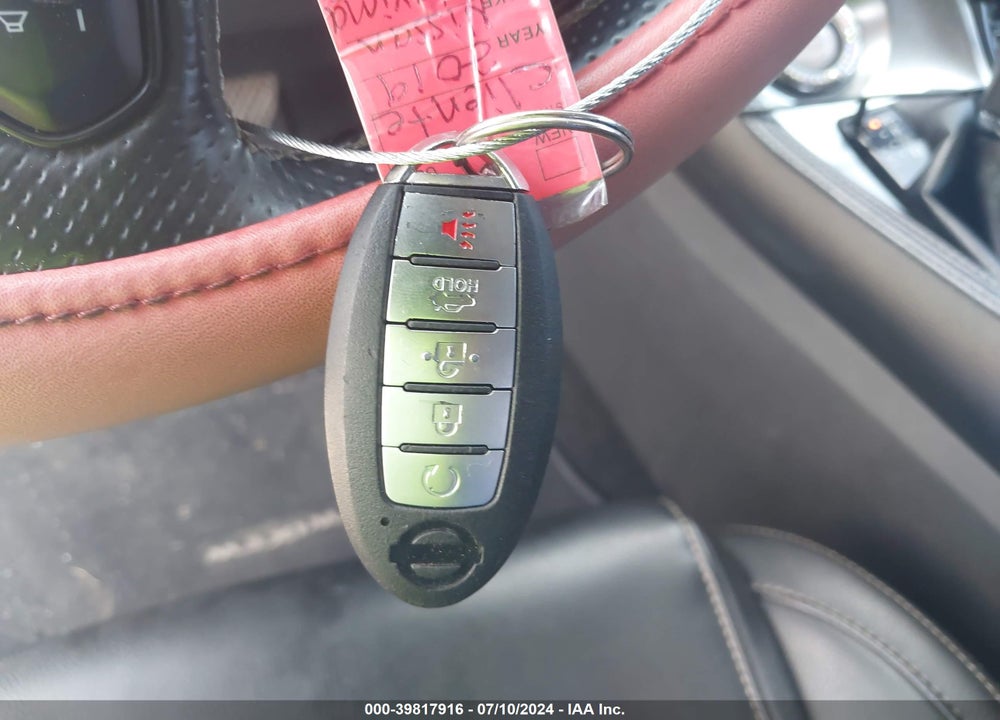 2019 NISSAN MAXIMA 3.5 SL VIN: 1N4AA6AV9KC371468