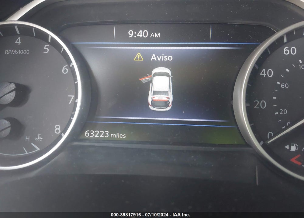 2019 NISSAN MAXIMA 3.5 SL VIN: 1N4AA6AV9KC371468