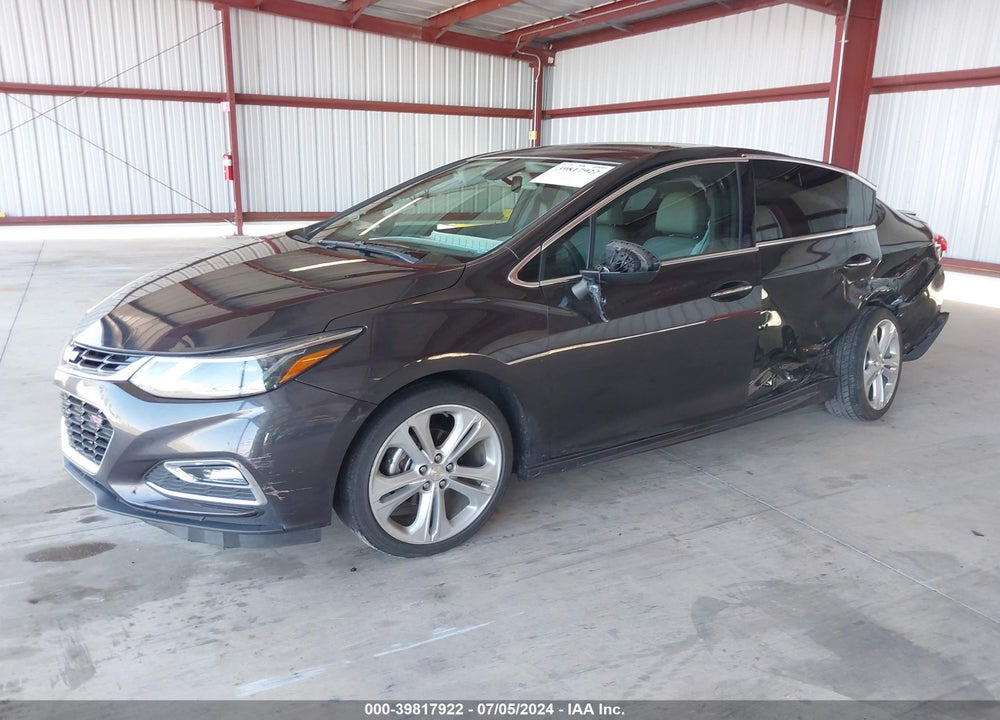 2017 CHEVROLET CRUZE PREMIER AUTO VIN: 1G1BF5SM3H7197844