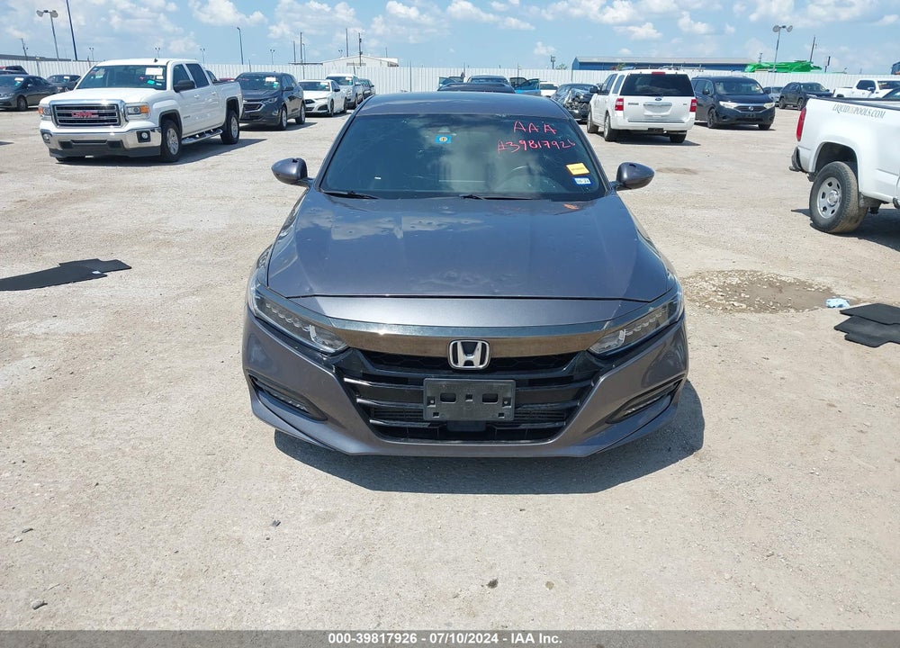 2018 HONDA ACCORD SPORT VIN: 1HGCV1F34JA184698
