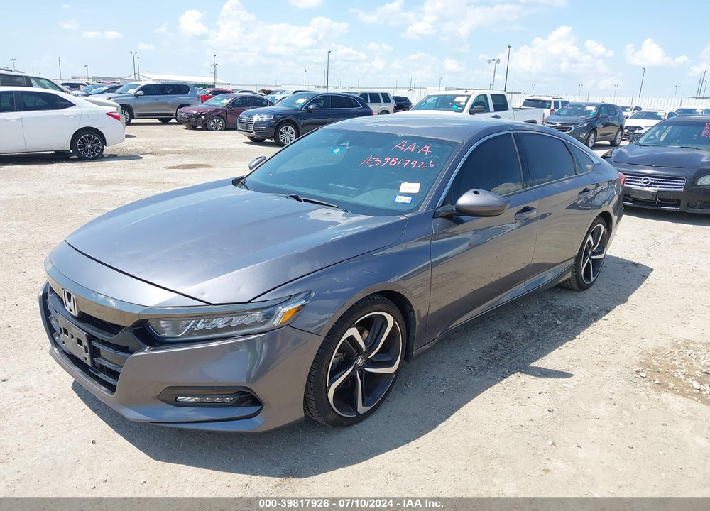 2018 HONDA ACCORD SPORT VIN: 1HGCV1F34JA184698