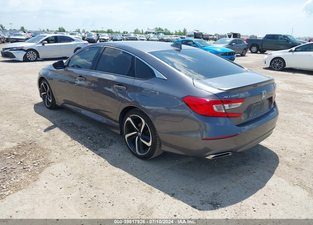 2018 HONDA ACCORD SPORT VIN: 1HGCV1F34JA184698