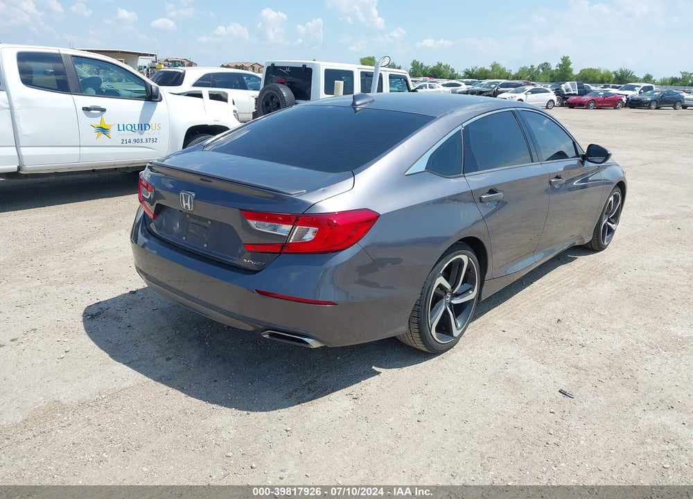 2018 HONDA ACCORD SPORT VIN: 1HGCV1F34JA184698