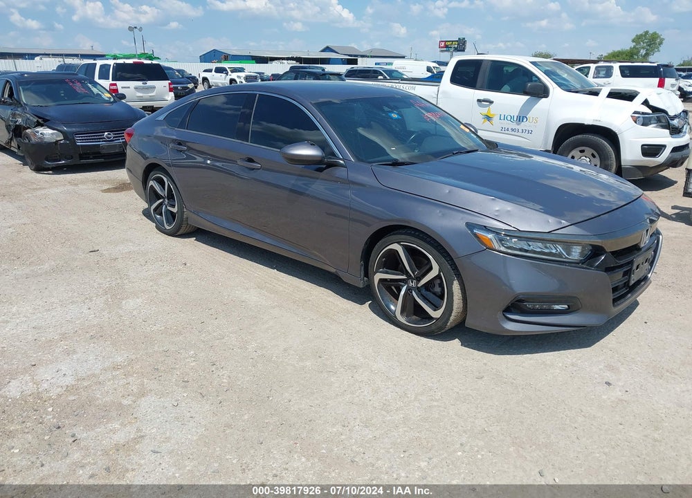 2018 HONDA ACCORD SPORT VIN: 1HGCV1F34JA184698