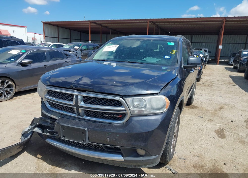 2013 DODGE DURANGO CREW VIN: 1C4RDJDG0DC675649
