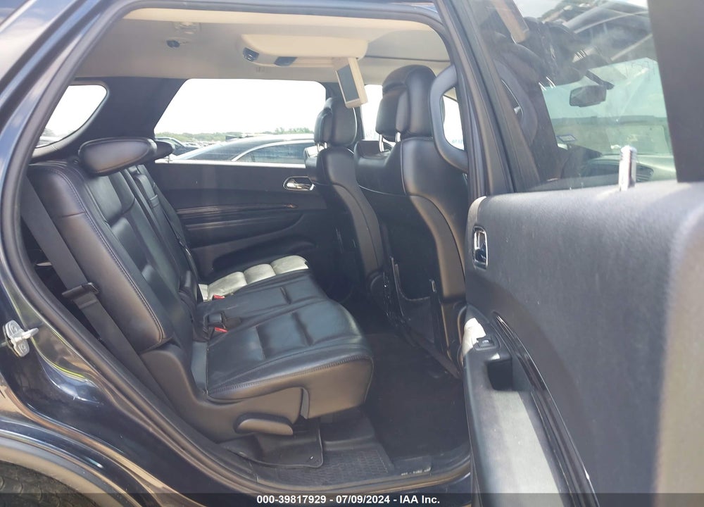 2013 DODGE DURANGO CREW VIN: 1C4RDJDG0DC675649