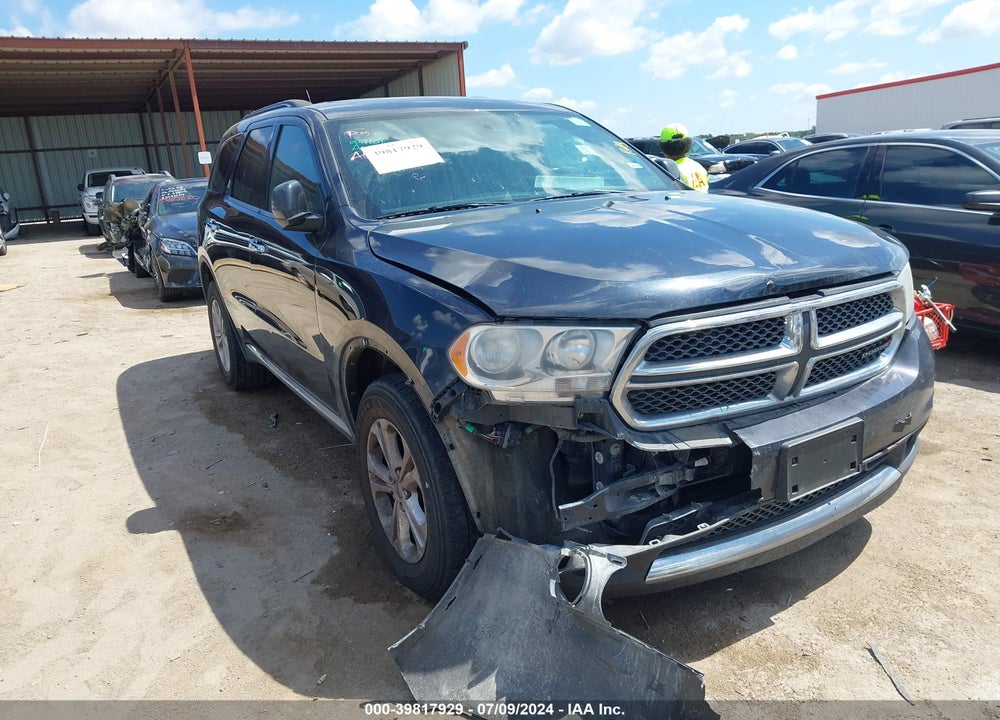 2013 DODGE DURANGO CREW VIN: 1C4RDJDG0DC675649