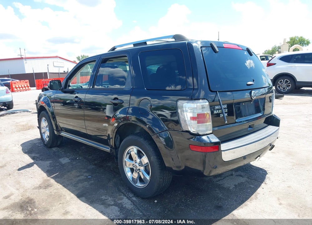 2011 MERCURY MARINER PREMIER VIN: 4M2CN8H79BKJ02526