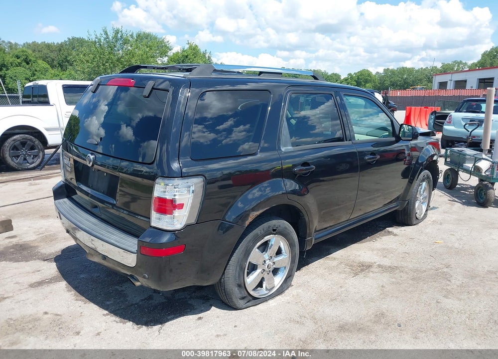2011 MERCURY MARINER PREMIER VIN: 4M2CN8H79BKJ02526