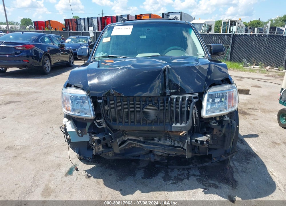 2011 MERCURY MARINER PREMIER VIN: 4M2CN8H79BKJ02526