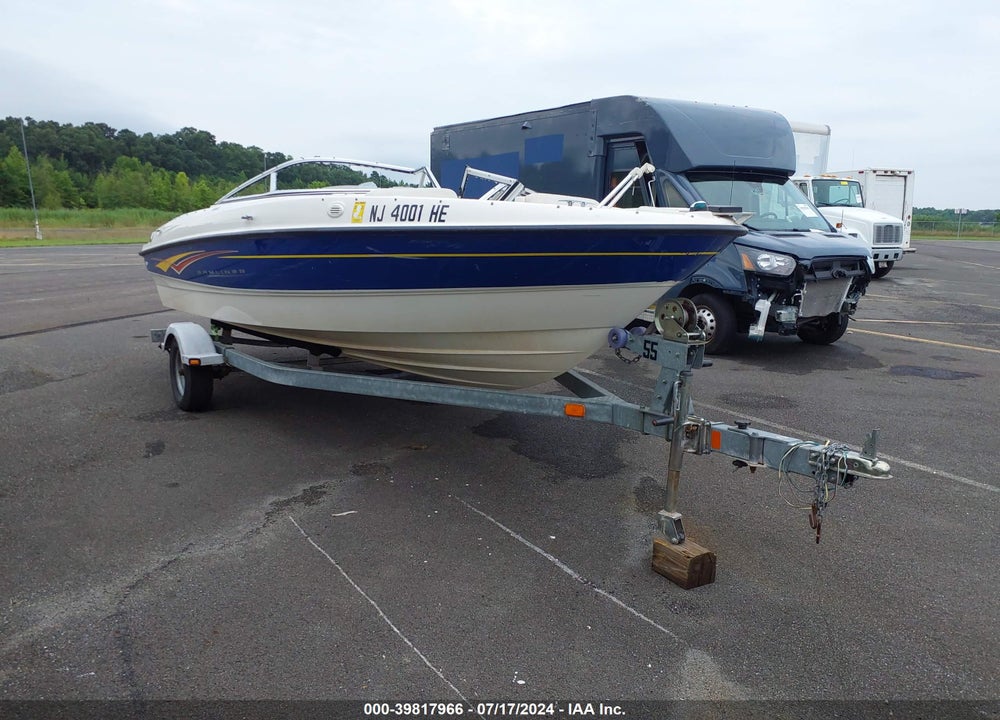 2007 BAYLINER BOWRIDER VIN: BBBX48CSE707