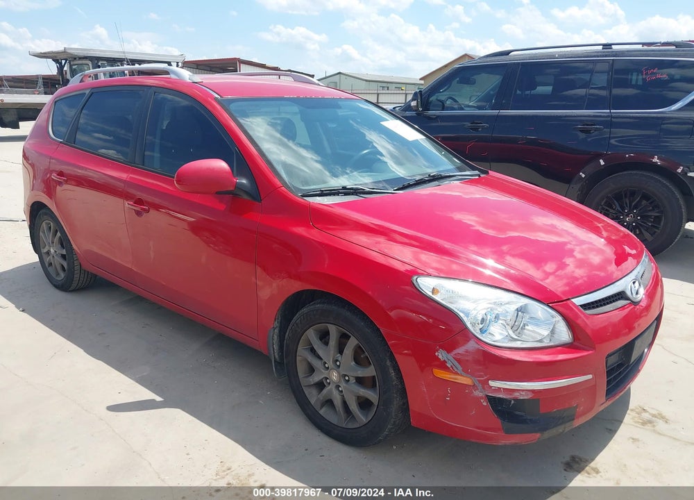 2012 HYUNDAI ELANTRA TOURING GLS VIN: KMHDC8AE4CU143396