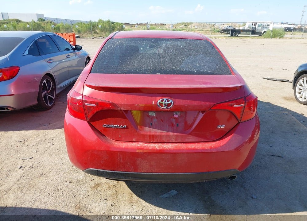 2017 TOYOTA COROLLA SE VIN: 5YFBURHE5HP660988