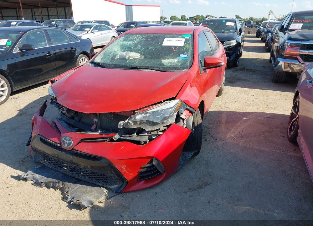 2017 TOYOTA COROLLA SE VIN: 5YFBURHE5HP660988