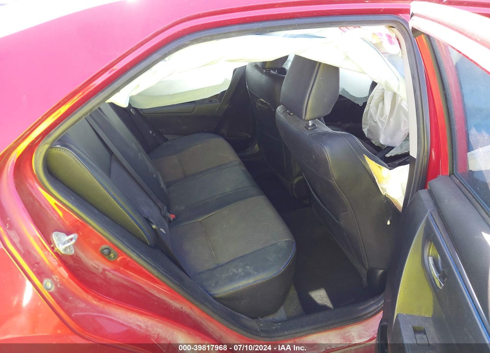 2017 TOYOTA COROLLA SE VIN: 5YFBURHE5HP660988