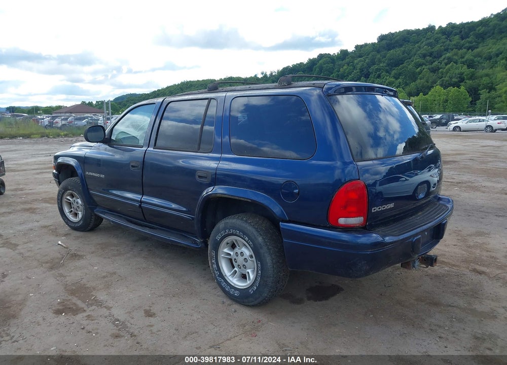 1999 DODGE DURANGO VIN: 1B4HS28Z7XF692676