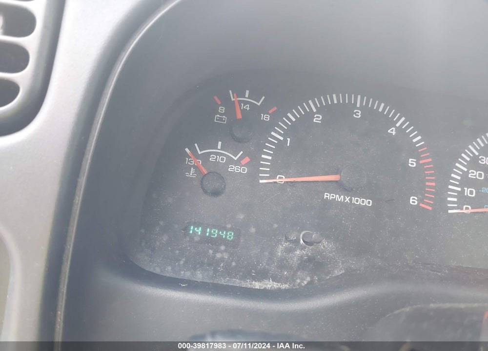 1999 DODGE DURANGO VIN: 1B4HS28Z7XF692676
