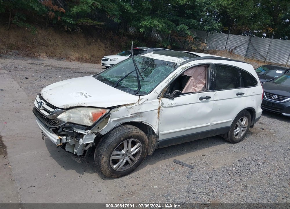 2010 HONDA CR-V EX VIN: 3CZRE4H52AG702022
