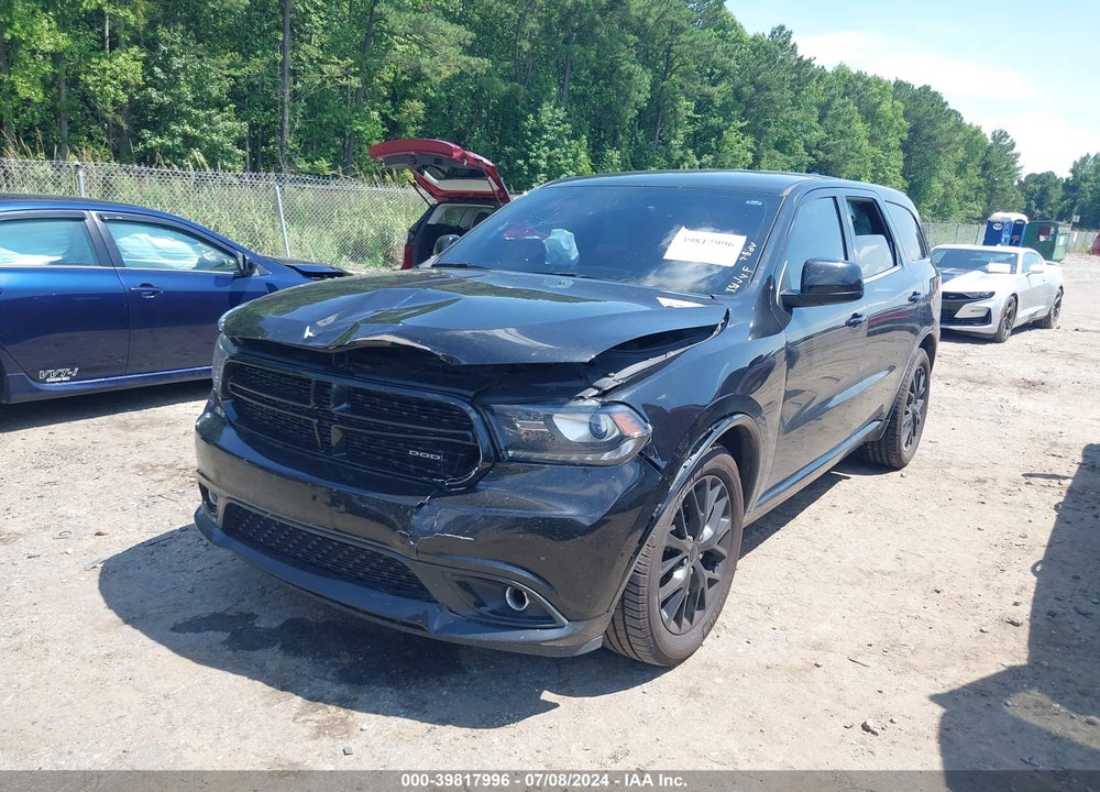 2015 DODGE DURANGO SXT VIN: 1C4RDHAGXFC873459