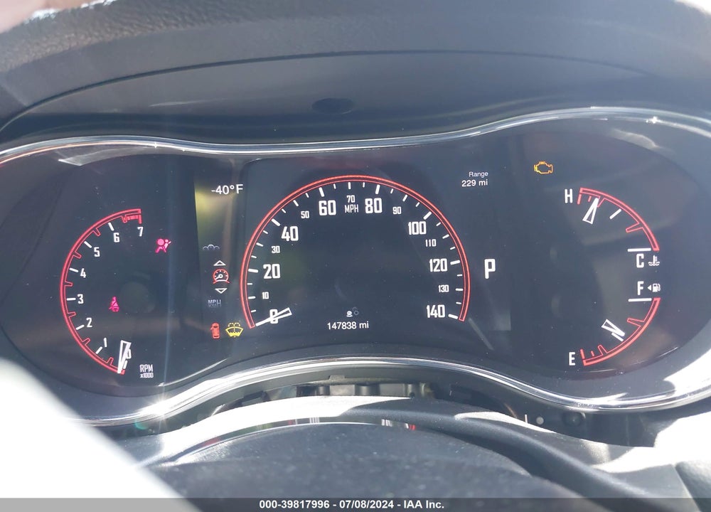 2015 DODGE DURANGO SXT VIN: 1C4RDHAGXFC873459