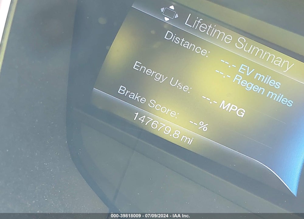 2013 FORD FUSION ENERGI TITANIUM VIN: 3FA6P0SU3DR303405