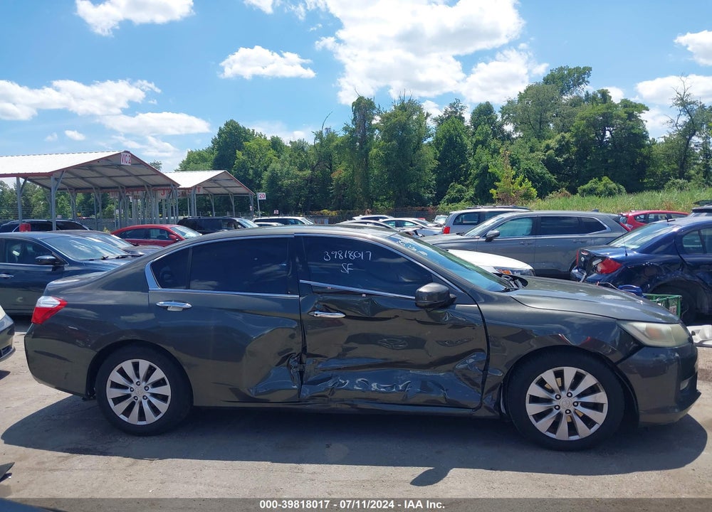 2013 HONDA ACCORD EX-L V-6 VIN: 1HGCR3F87DA024640
