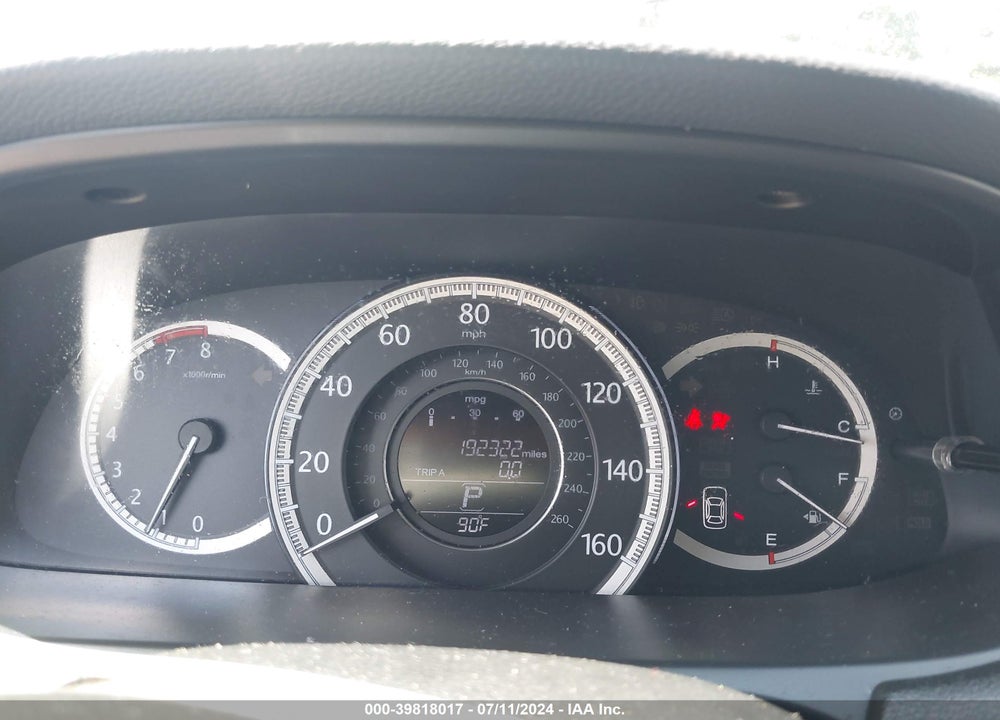 2013 HONDA ACCORD EX-L V-6 VIN: 1HGCR3F87DA024640