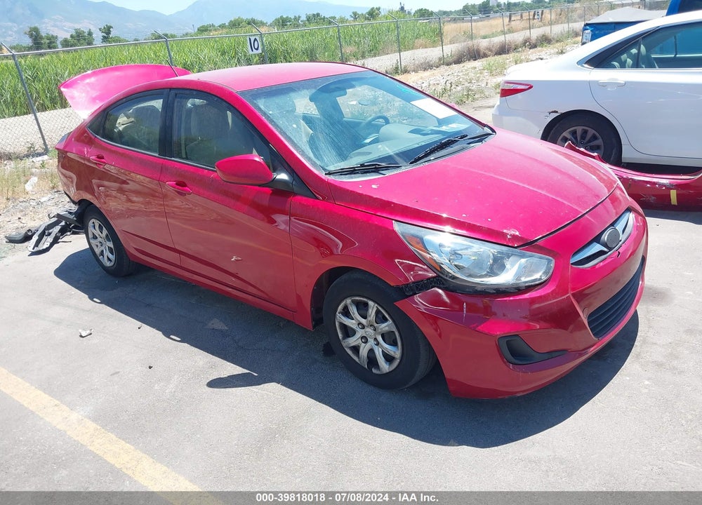 2014 HYUNDAI ACCENT GLS VIN: KMHCT4AE7EU753946